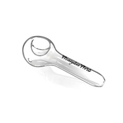 HONEYBEE HERB CLEAR GLASS HAND PIPE
