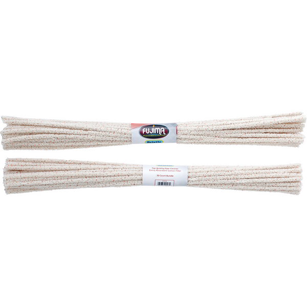 Limpiapipas Fujima de 30 cm (11,8 pulgadas) - Paquete de 30