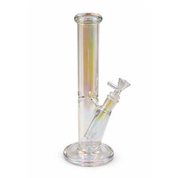 IRIDESCENT STRAIGHT TUBE BONG