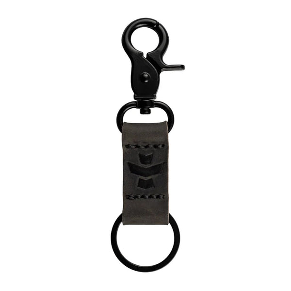 REVELRY SUPPLY LEATHER SWIVEL CLIP KEYCHAIN