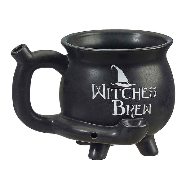 WITCHES BREW CAULDRON PREMIUM ROAST & TOAST PIPE MUG