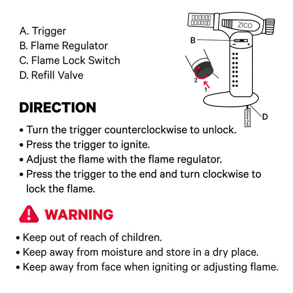 ZICO DAB TORCH