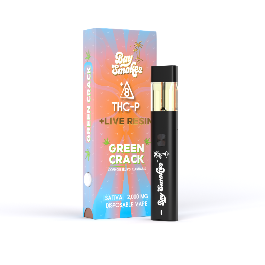 bay smokes THCp+Live Resin Vape 2 Gram