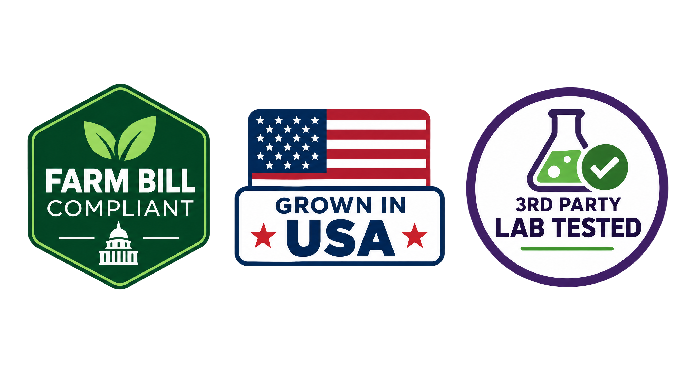 100% natural, made in the USA, and lab tested