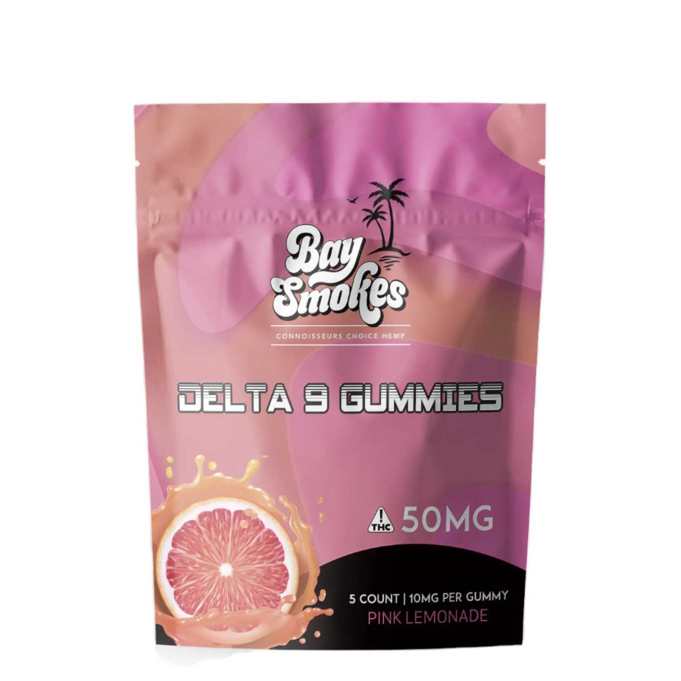 Buy Pink Lemonade Delta 9 Gummies | Bay Smokes