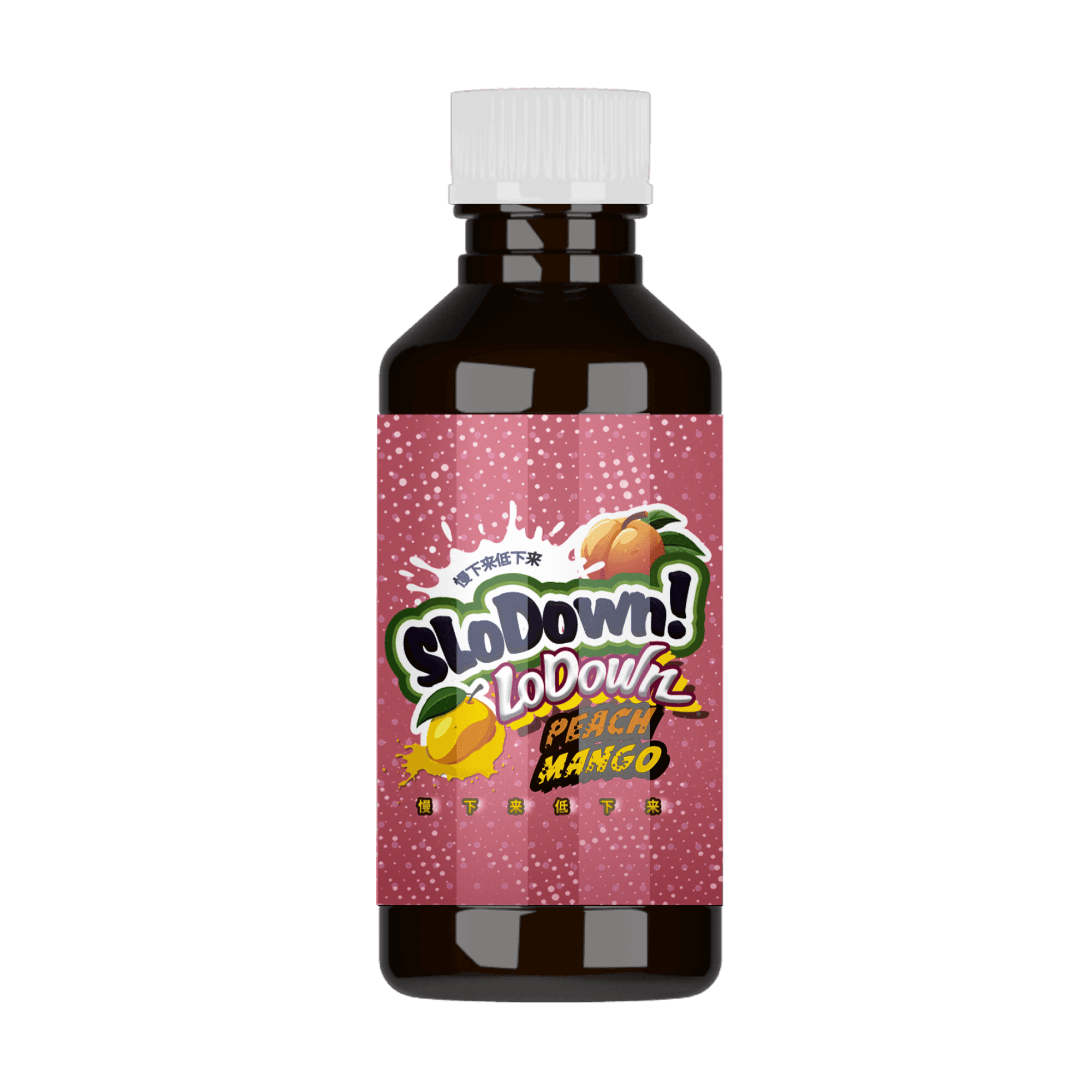 SloDown LoDown - Peach Mango THC Syrup