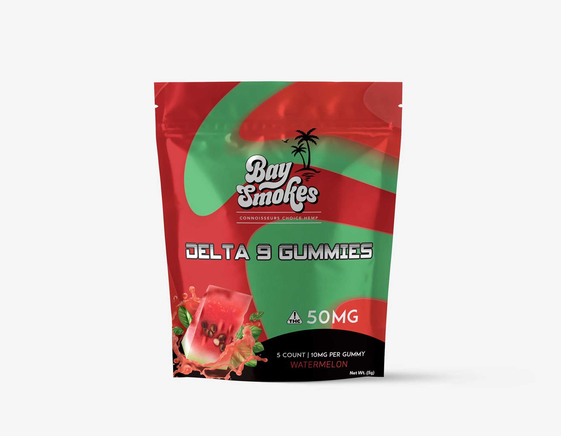 Buy Watermelon Delta 9 Gummies | Bay Smokes